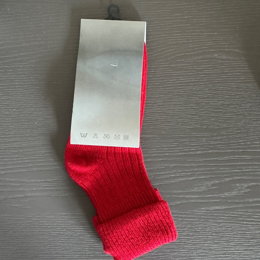 Red Medical Socks - Picture 3 of 4